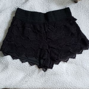 Crochet shorts
